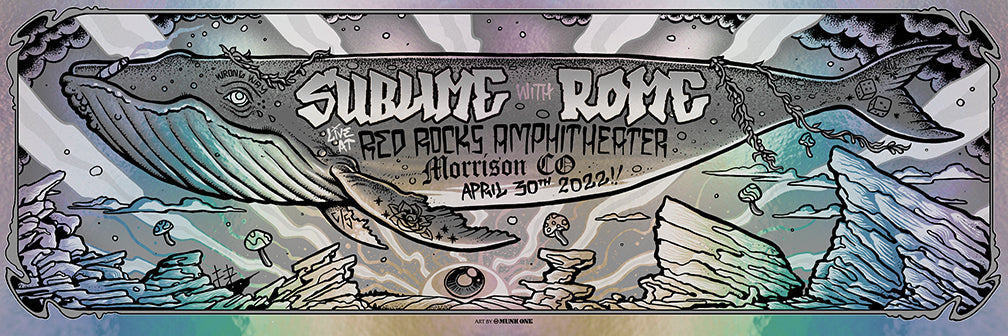 SUBLIME WITH ROME RED ROCKS MONOCHROME AP – Invisible Industries LLC