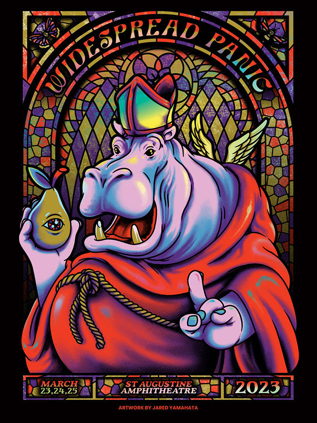 WIDESPREAD PANIC FLORIDA RAINBOW FOIL AP