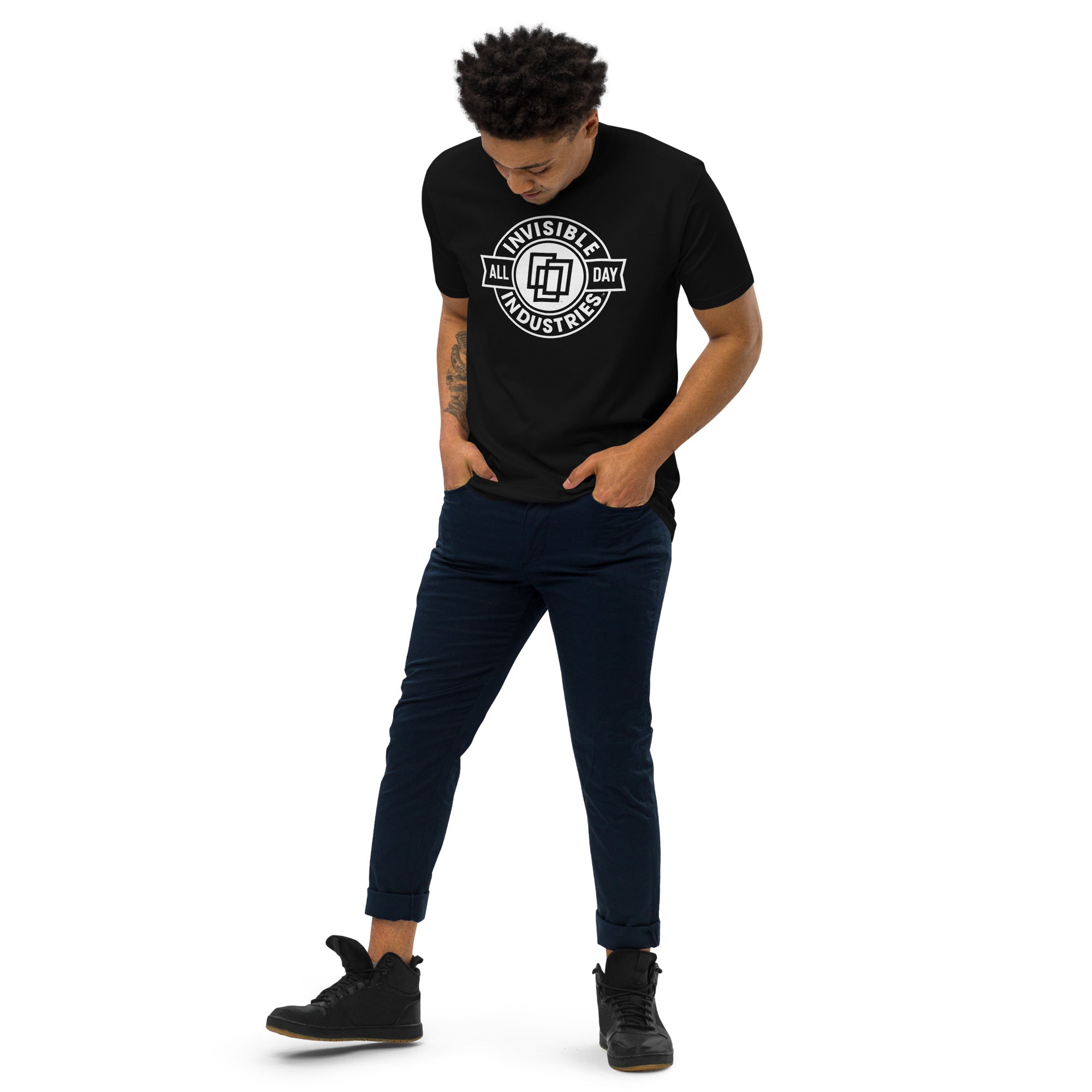 Bold Logo Men’s premium heavyweight tee