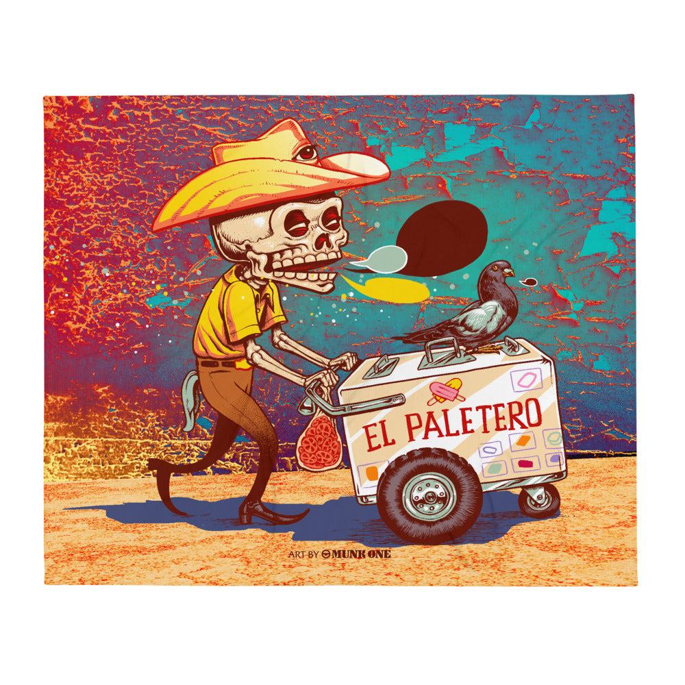 El Paletero Throw Blanket